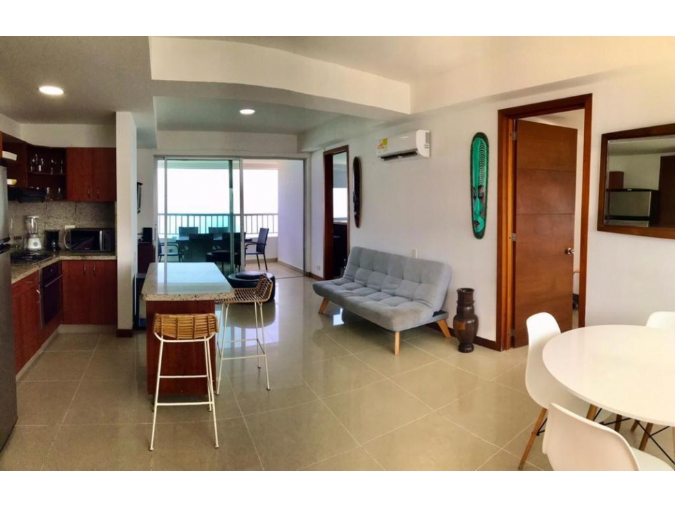 VENTA APARTAMENTO CON VISTA AL MAR PALMETTO 1, CARTAGENA — foto 6