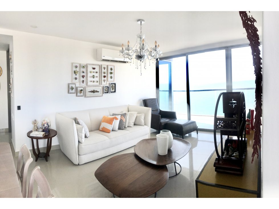 ARRIENDO POR DIA MORROS CITY 2 ALCOBA VISTA AL MAR 1201 CARTAGENA — foto 3