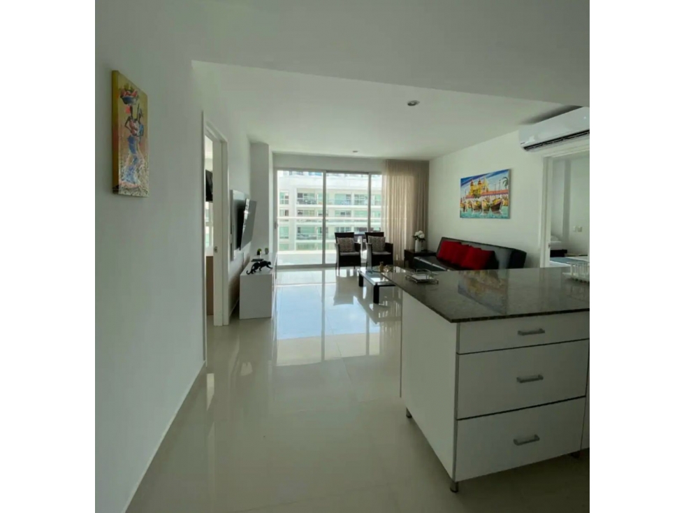 VENTA APARTAMENTO MORROS ULTRA LA BOQUILLA CARTAGENA 2 HAB - 3