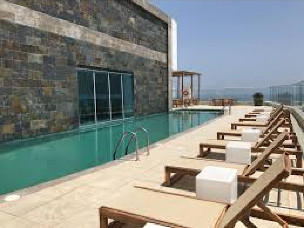 venta de apartamento en edificio Palmetto Beach vista al mar cartagena