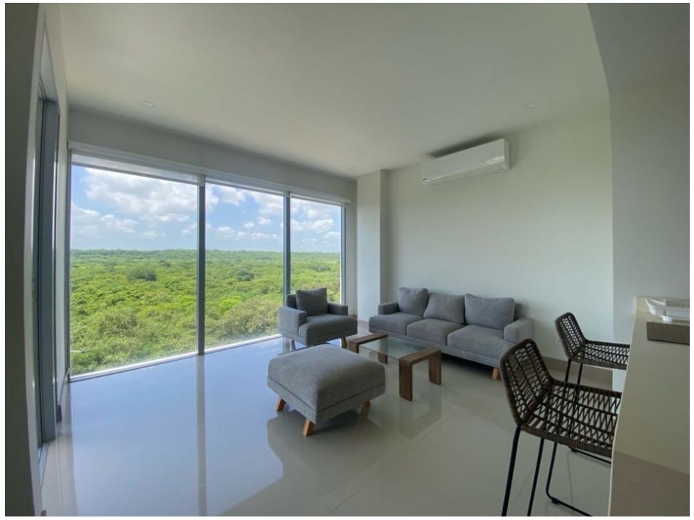 VENTA APARTAMENTO MORROS ECO 1 alcoba y estudio CARTAGENA