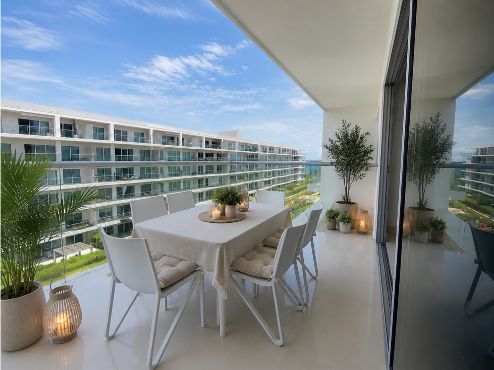 VENTA APARTAMENTO DE 2 HABITACIONES MORROS ECO CARTAGENA