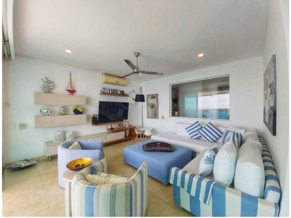 VENTA APARTAMENTO FRENTE A LA PLAYA CASTILLOGRANDE PV CARTAGENA — foto 2