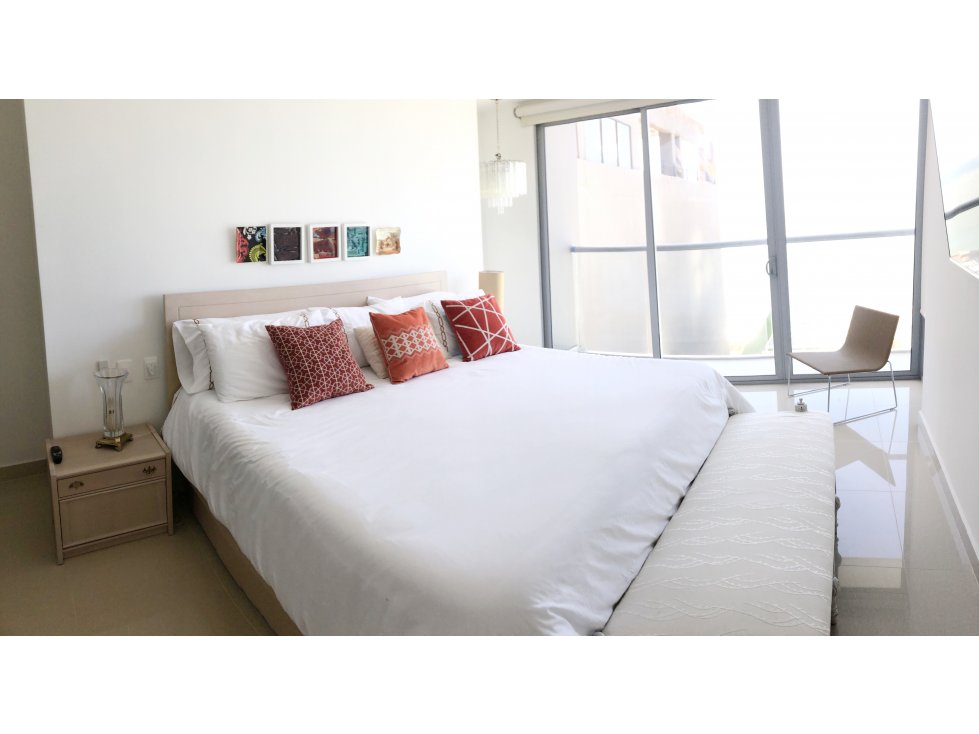 ARRIENDO POR DIA MORROS CITY 2 ALCOBA VISTA AL MAR 705 CARTAGENA — foto 6
