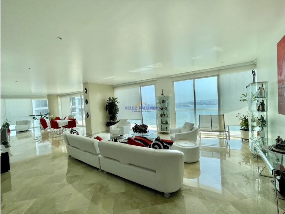 VENTA APARTAMENTO 3 ALCOBAS CARTAGENA VISTA a la BAHIA 419 — foto 5
