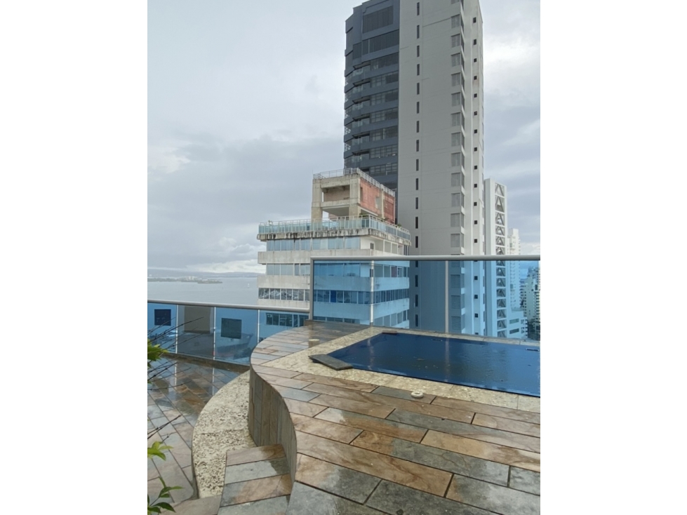 venta penthouse Bocagrande edificio galeón azul Cartagena — foto 2