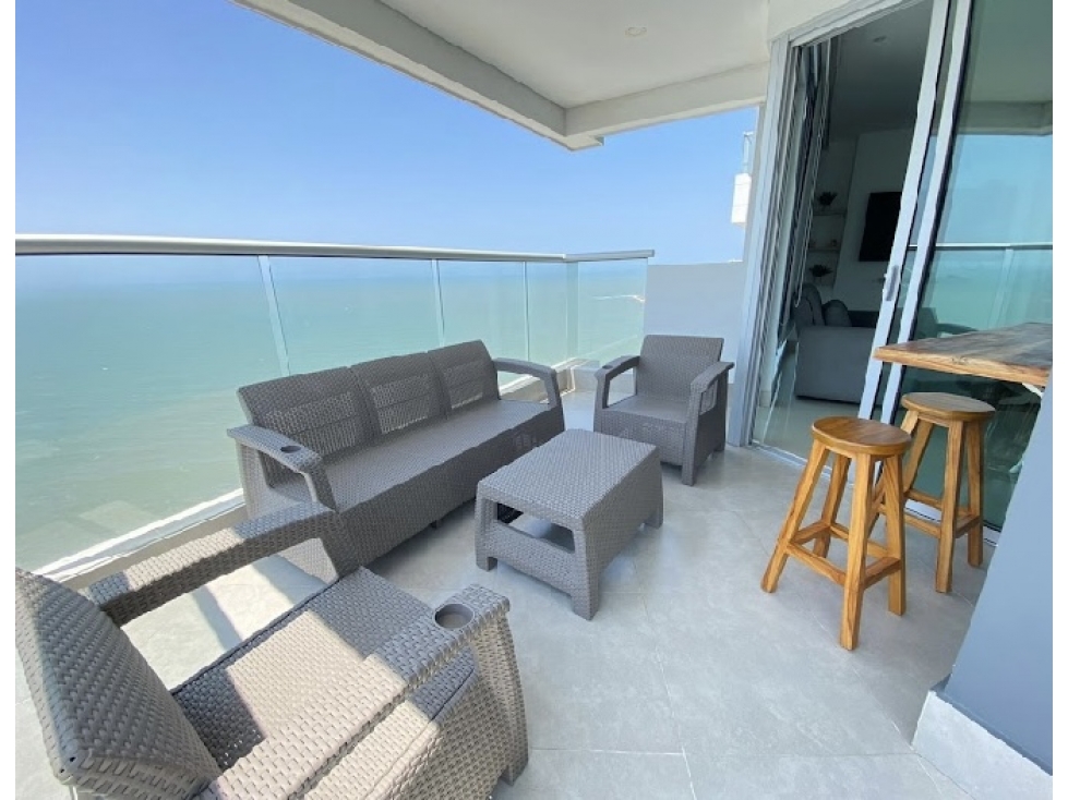 Alquiler vacacional 2 habitaciones en Bocagrande Cartagena — foto 2