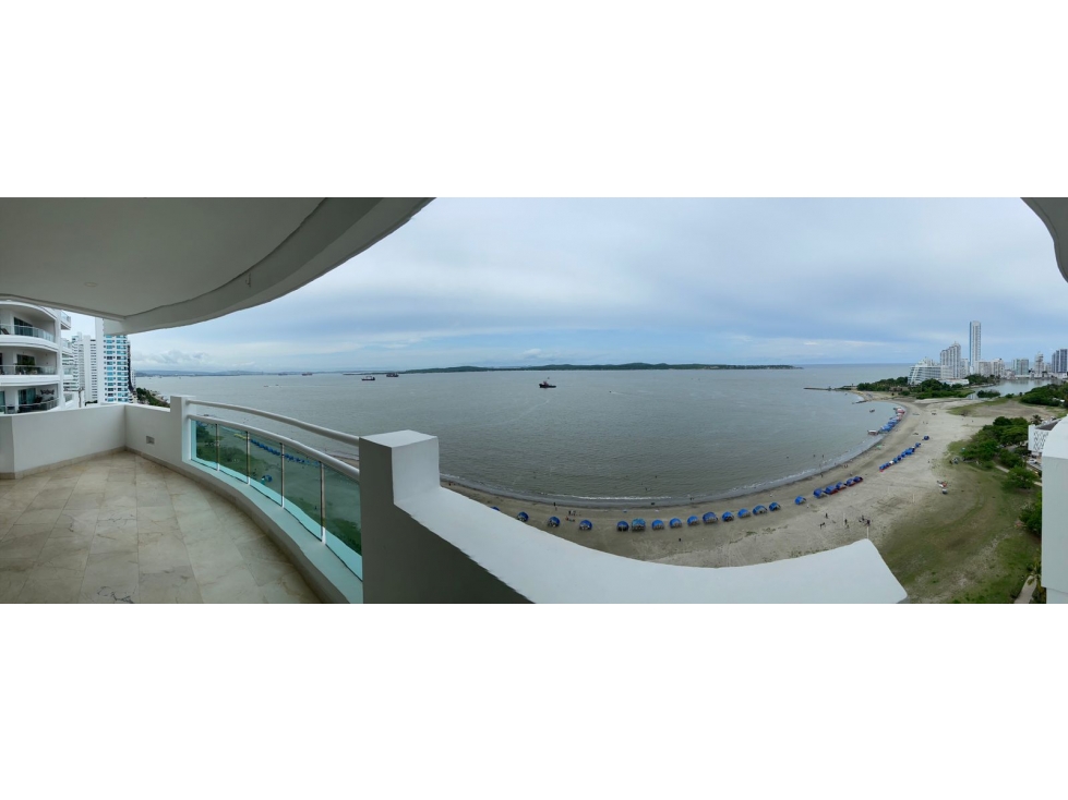 VENTA DE APARTMENTO frente AL MAR CARTAGENA 3 ALCOBAS — foto 4