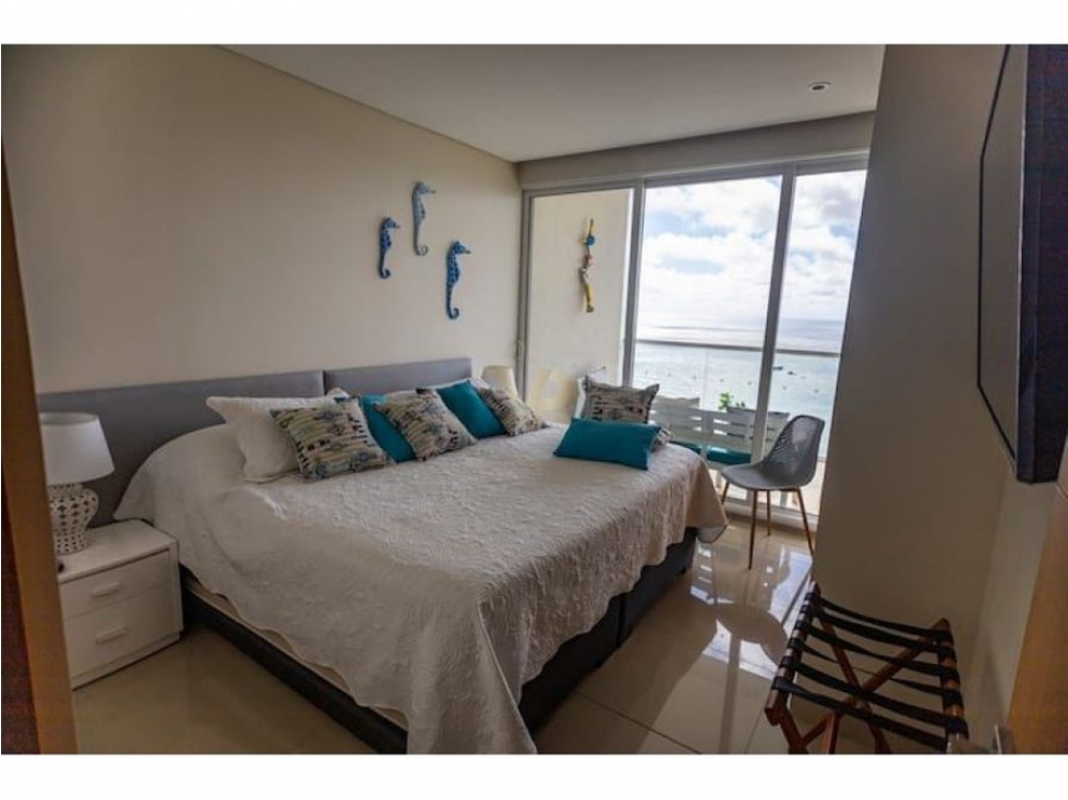 APARTAMENTO BOCAGRANDE H2 2 ALCOBAS CARTAGENA vista al mar — foto 6