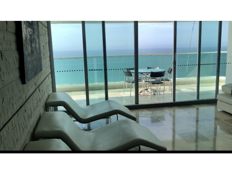 VENTA PENTHOUSE CON PISCINA PRIVADA BOCAGRANDE CARTAGENA — foto 2