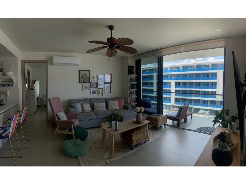 VENTA DE APARTAMENTO MORROS ZOE CARTAGENA 2 HABITACIONES — foto 4