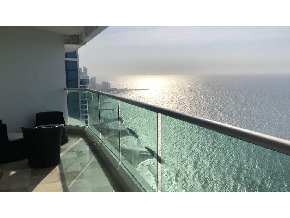 VENTA PENTHOUSE CON PISCINA PRIVADA BOCAGRANDE CARTAGENA — foto 3