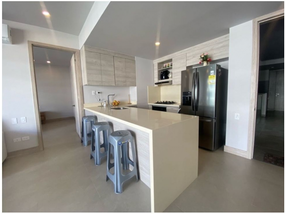 Venta de Apartamento 2 alcobas Morros IO con vista al mar. cartagena — foto 3