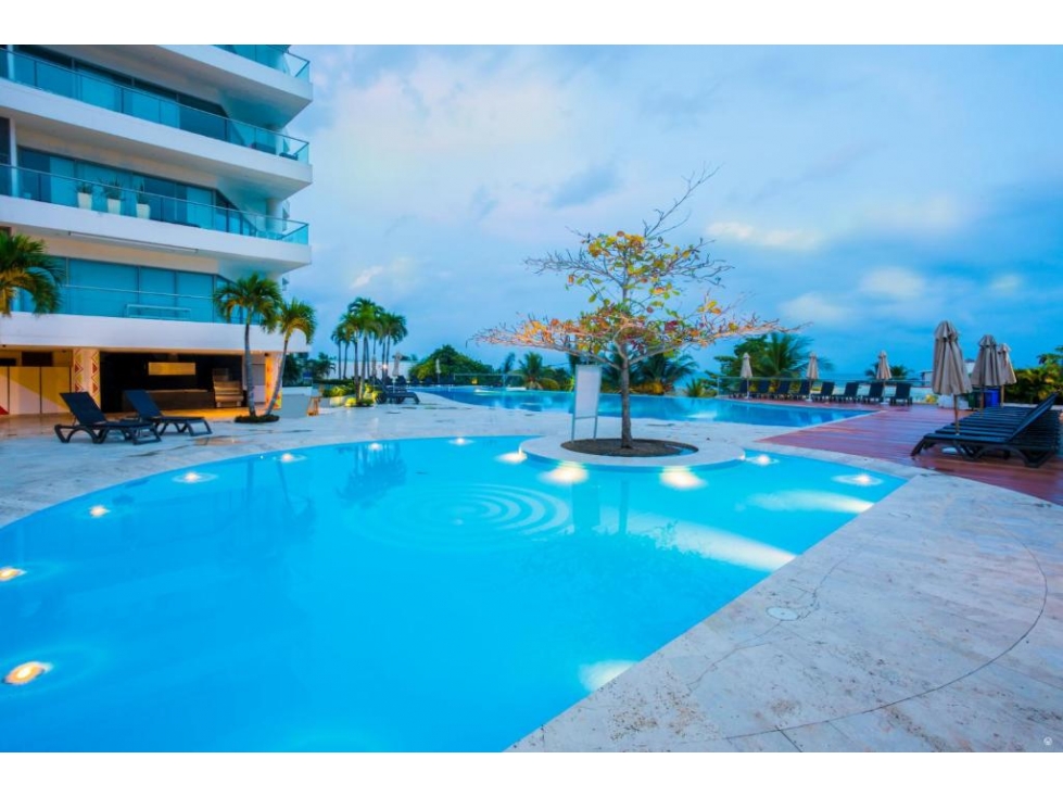 APARTAMENTO EN VENTA SEAWAY CARTAGENA VISTA AL MAR — foto 3