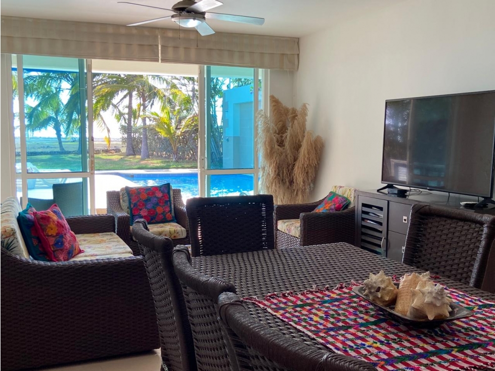 VENTA DE CASA EN CONDOMINIO CASAS DEL MAR Cartagena SALIDA AL MAR