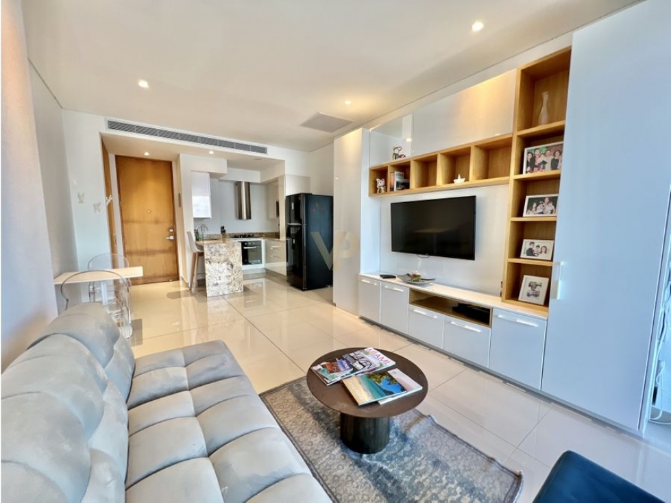 VENTA APARTAMENTO 1 ALCOBA EN BOCAGRANDE EDIFICIO H2 CARTAGENA — foto 6