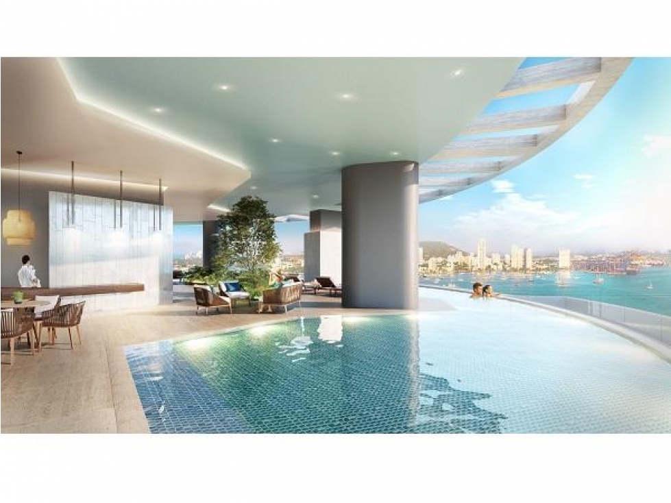 VENTA APARTAMENTO 3 ALCOBAS PORTOMARINE CARTAGENA VISTA BAHIA — foto 5