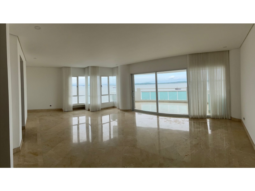 VENTA DE APARTMENTO frente AL MAR CARTAGENA 3 ALCOBAS — foto 2