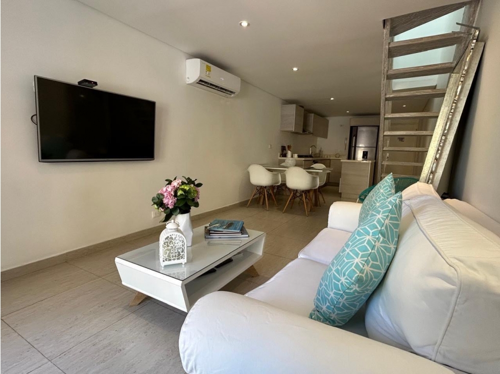 Apartamento en Venta Centro Histórico Cartagena 2 Habitaciones Dúplex — foto 3