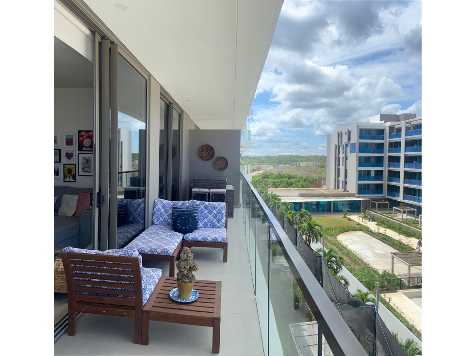 VENTA DE APARTAMENTO MORROS ZOE CARTAGENA 2 HABITACIONES