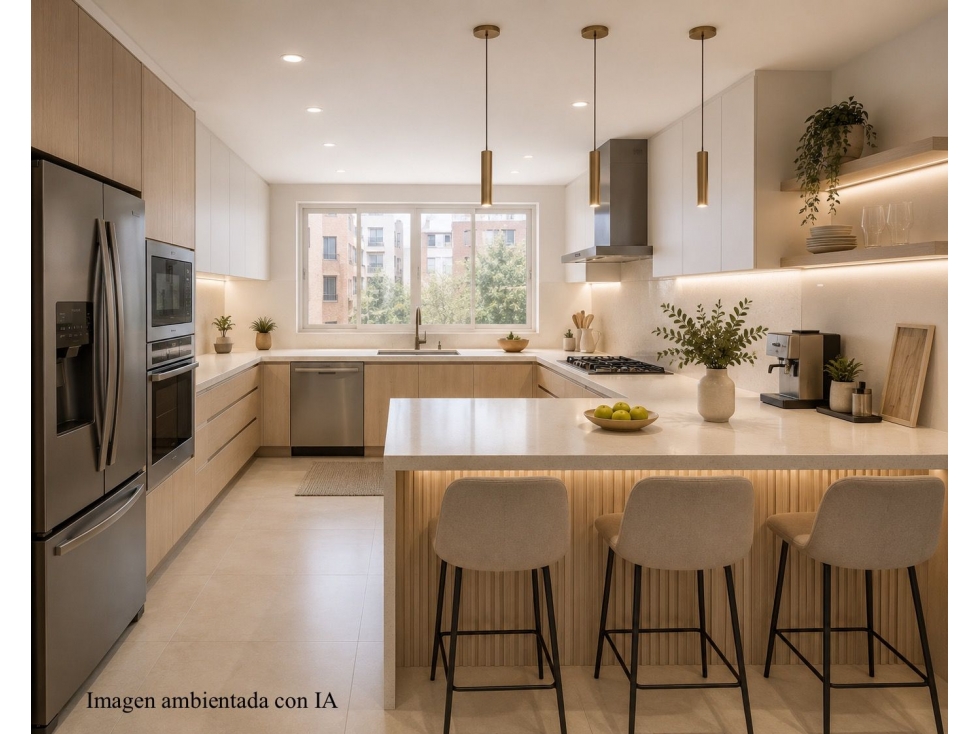 Venta de Apartamento en Venta Rosales 3 Habitaciones Vista Panorámica — foto 3
