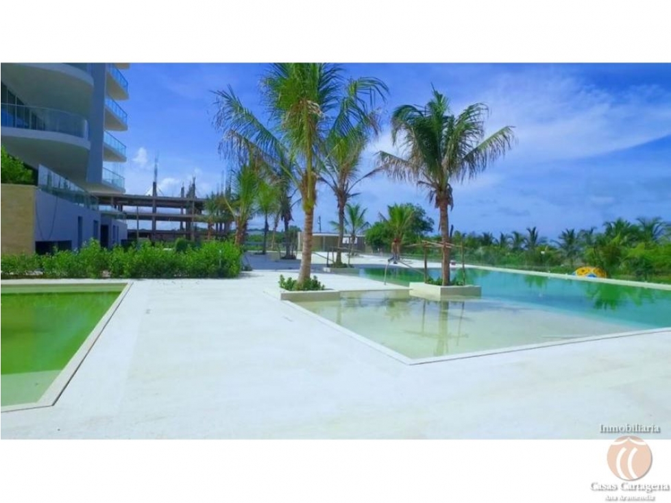 Venta de Apartamento 2 alcobas Morros IO con vista al mar. cartagena