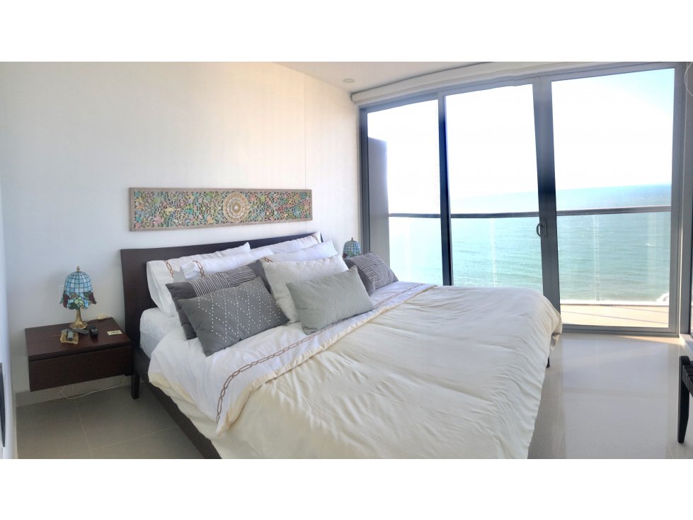 ARRIENDO POR DIA MORROS CITY 2 ALCOBA VISTA AL MAR 1201 CARTAGENA — foto 4