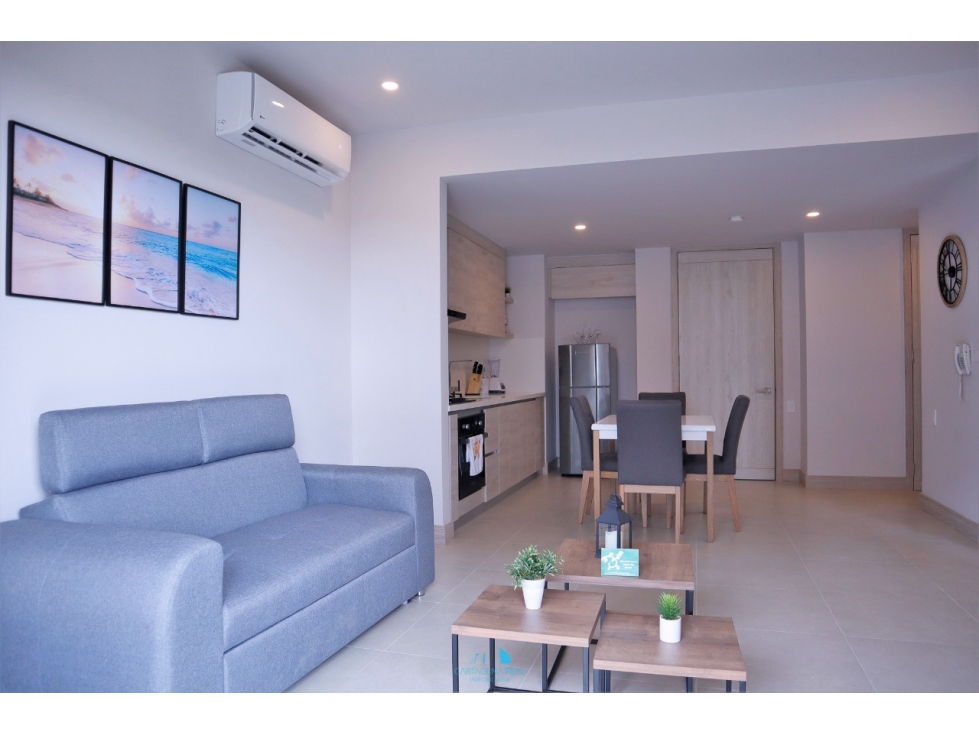 Arriendo apartamento de 1 Habitación por días en Morros ío cartagena — foto 4