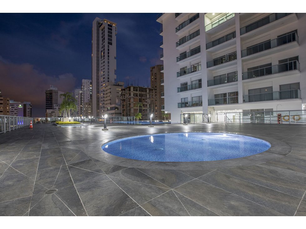 VENTA DE APARTAMENTO0 DE 2 ALCOBAS BOCAGRANDE EDIFICIO INFINITUM — foto 4