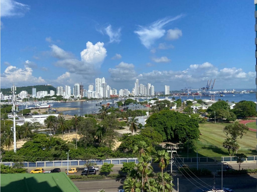 Apartamento en Bocagrande con Vista a la Bahía y al Mar Cartagena