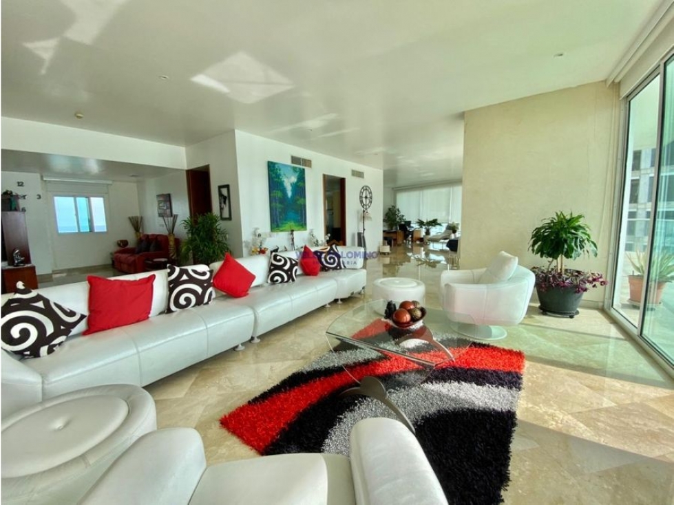 VENTA APARTAMENTO 3 ALCOBAS CARTAGENA VISTA a la BAHIA 419 — foto 3