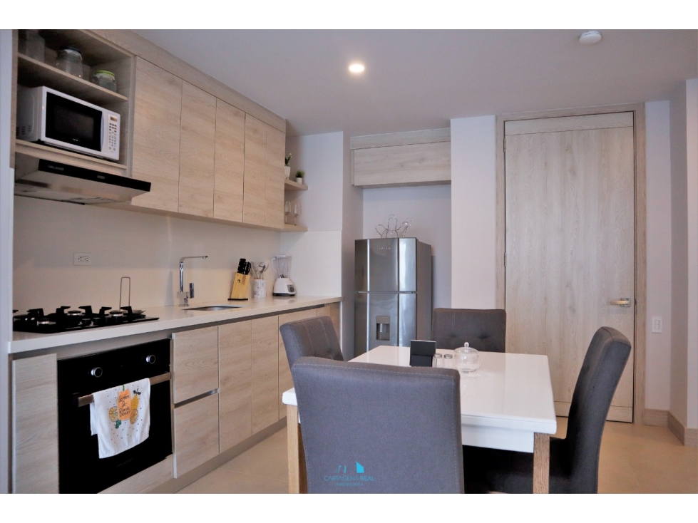 Arriendo apartamento de 1 Habitación por días en Morros ío cartagena — foto 6
