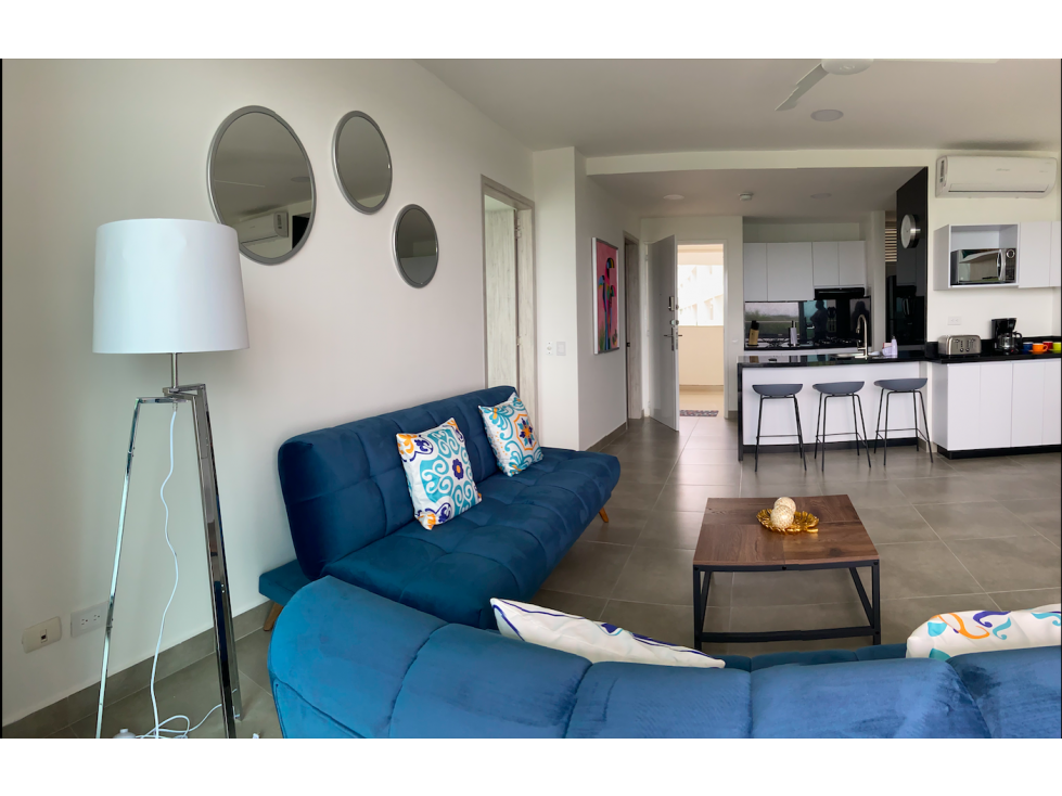 ALQUILER ARRIENDO VACACIONAL MORROS 3 1 ALCOBA CARTAGENA - 6