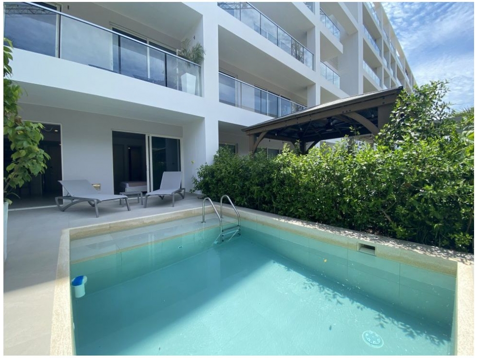 VENTA APARTAMENTO 1 ALCOBAS MORROS ÍO CON PISCINA PRIVADA CARTAGENA