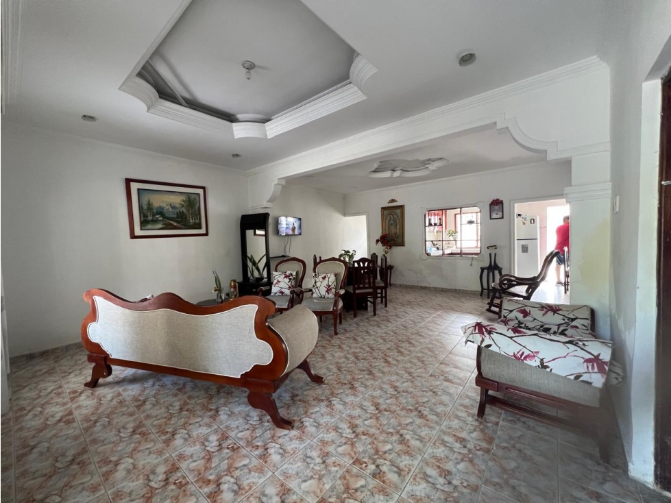 VENTA CASA AMPLIA DE UN SOLO NIVEL SECTOR MANZANARES SANTA MARTA — foto 4