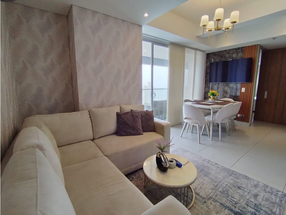 APARTAMENTO EN ARRIENDO EN RODADERO SUR CON VISTA AL MAR