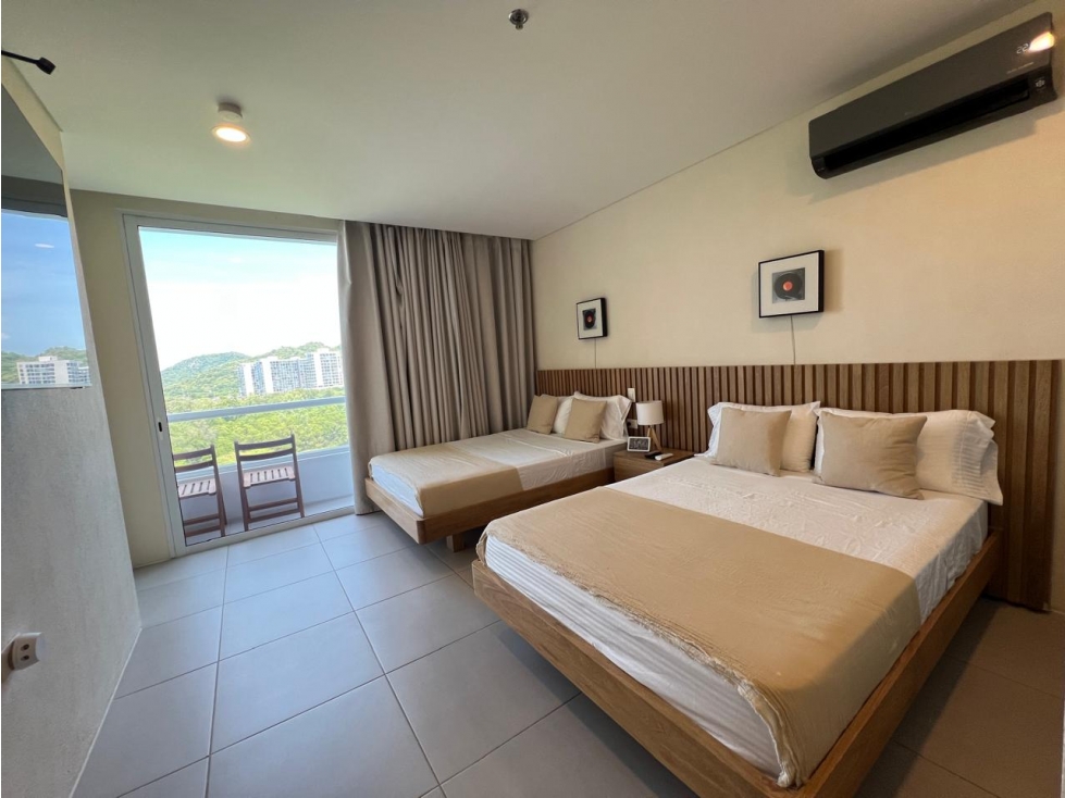 VENTA DE APARTASUITE CON VISTA AL MAR BELLO HORIZONTE (USO TURISMO)