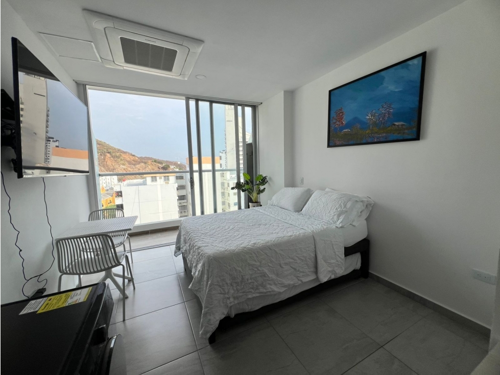 VENTA DE ESPECTACULAR APARTA-SUITE EN EL RODADERO (AMOBLADO) — foto 3