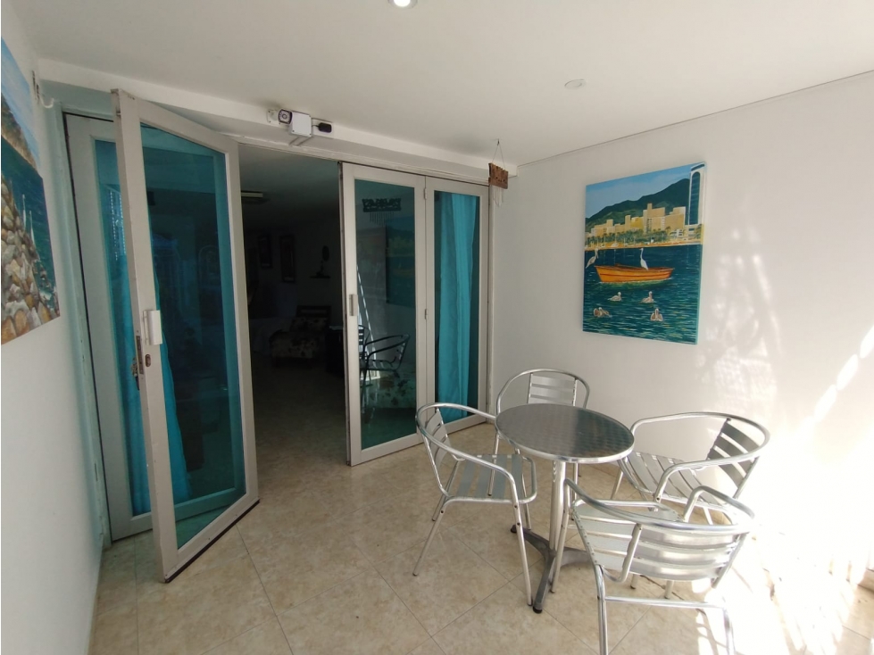 Apartamento amoblado en arriendo en sector el prado santa marta