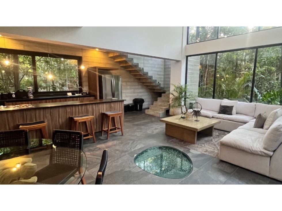 Luxury Villa with Glass-Enclosed Indoor Cenote | 5 BD