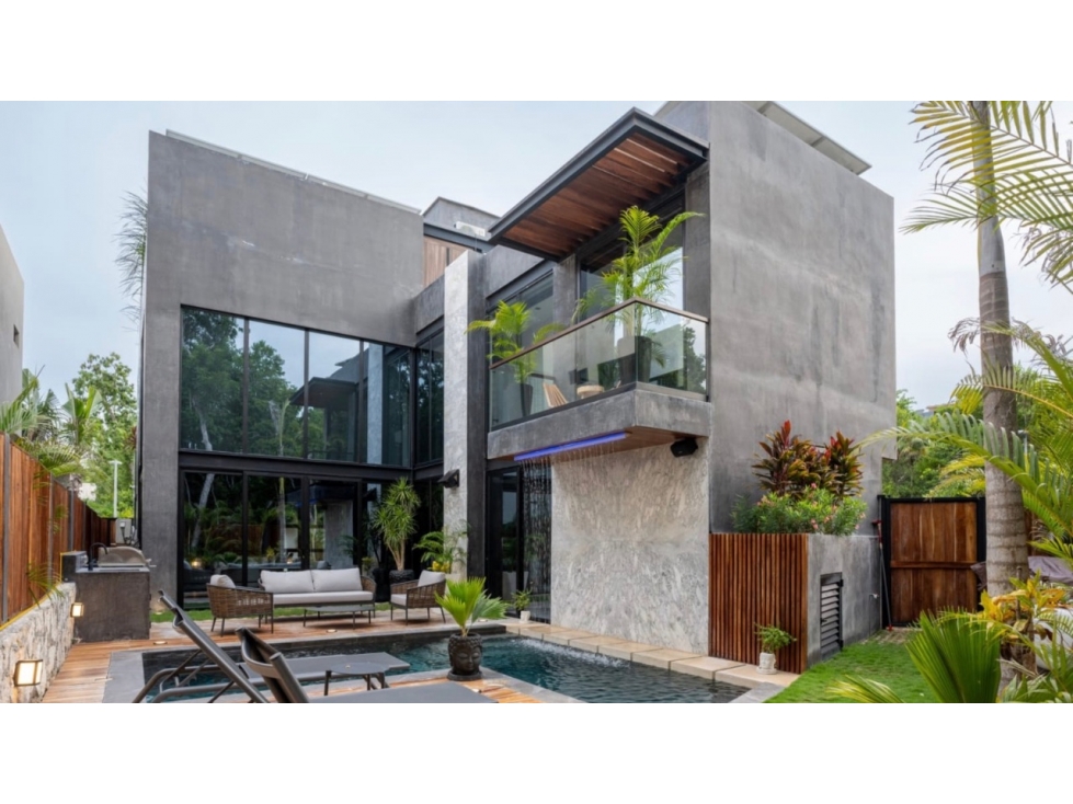 Brutalist Jungle Villa Tulum | 3 BR | Own Pool & Elevator