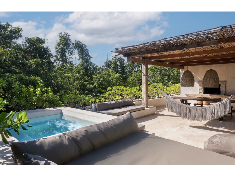 Refined 4 Br Villa | Aldea Zama, Tulum — foto 2