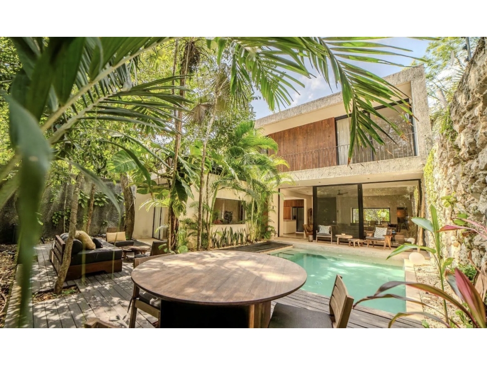 3 Bedrooms / Architectural Jungle Villa in Holistika Tulum — foto 2