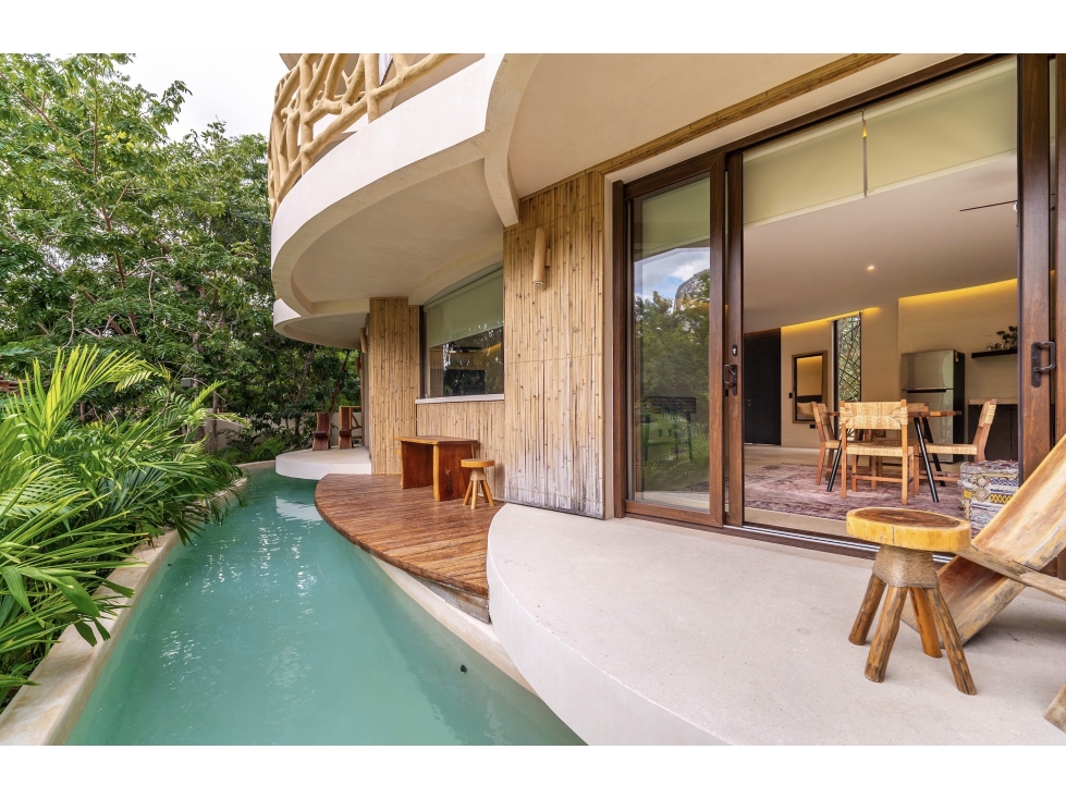 2-Bedroom Condo with Swim-Up Pool & Cenote | Kan Hotel Tulum — foto 3