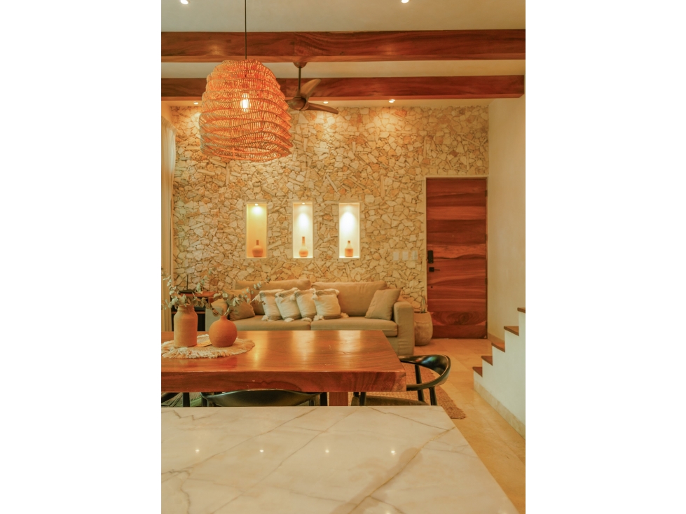 Townhouse 3 BD with prívate Pool / Aldea Zama Tulum - 4