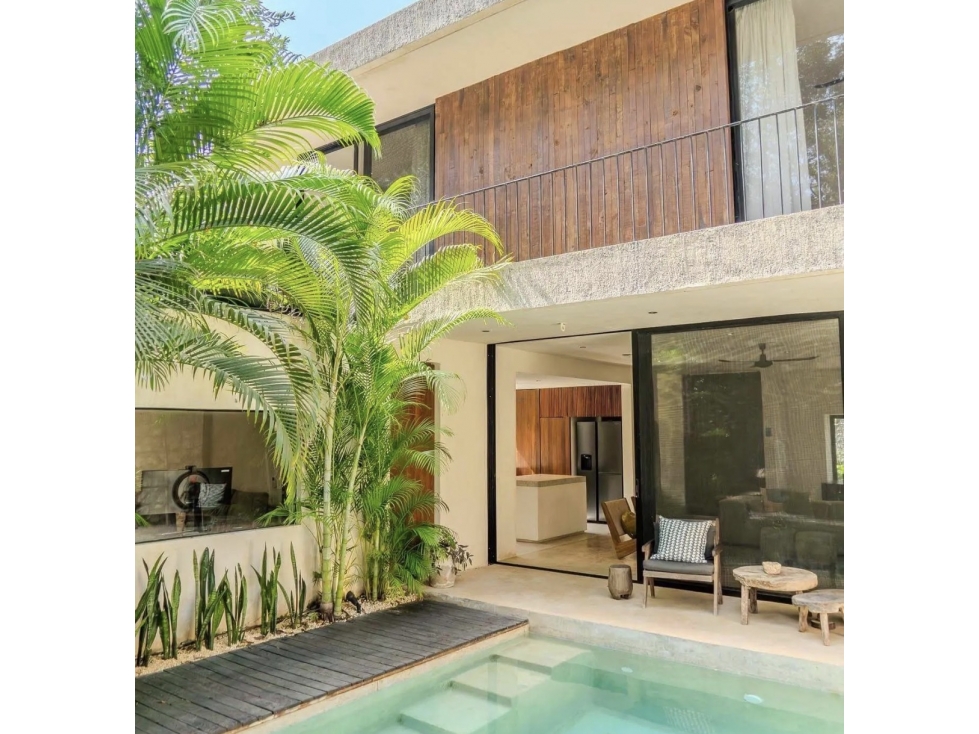 3 Bedrooms / Architectural Jungle Villa in Holistika Tulum — foto 4