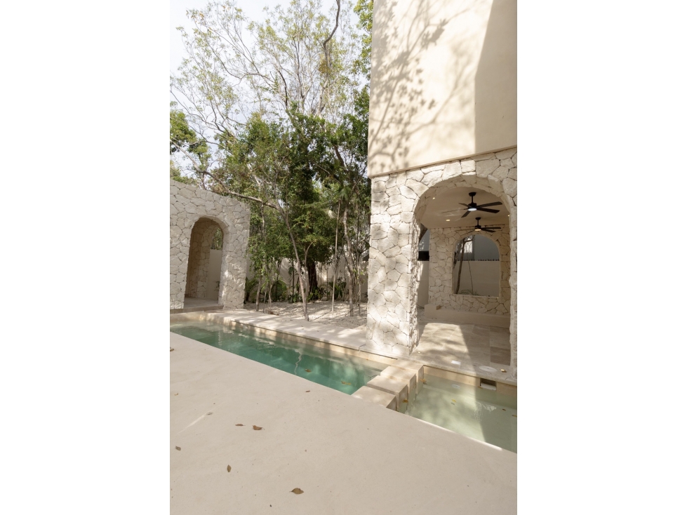 VILLA 5 BR TULUM? Contemporary Architecture with Natural Stone Details - 5
