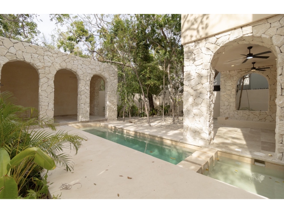 VILLA 5 BR TULUM? Contemporary Architecture with Natural Stone Details - 6