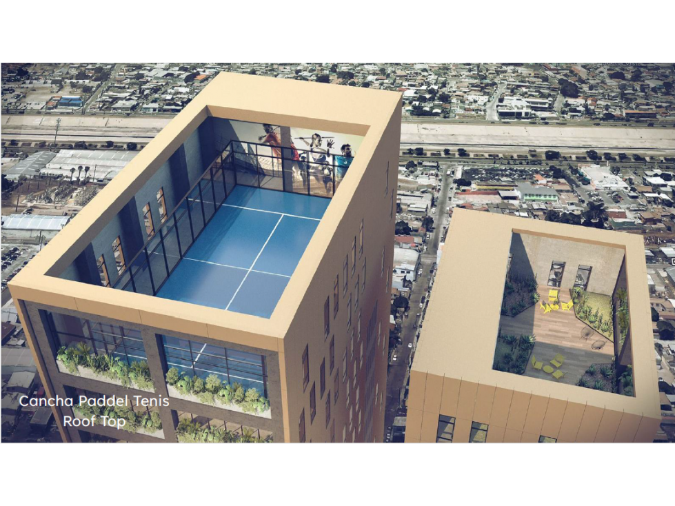CONDOMINIUM MODEL A03 TOWER B RESIDENTIAL LINK BUILDING TIJUANA FROM