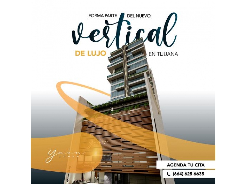 DEPARTAMENTOS EN VENTA EN YAIN TOWER TIJUANA DESDE